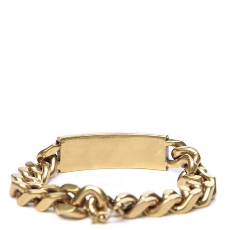 dior gold chain bracelet